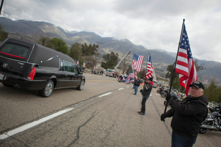 San Bernardino Sheriff's Funeral