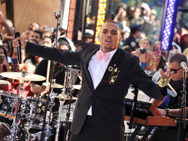 Chris Brown Performs On NBC's "Today"
