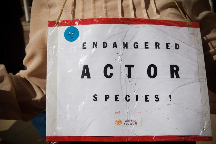 SAG Protest