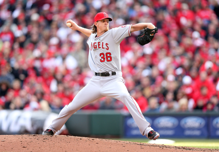 Los Angeles Angels of Anaheim v Cincinnati Reds