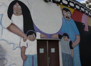 A mural at the Cento Cultural de La Raza in San Diego, June 2008.
