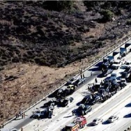 Accident on 14 Freeway