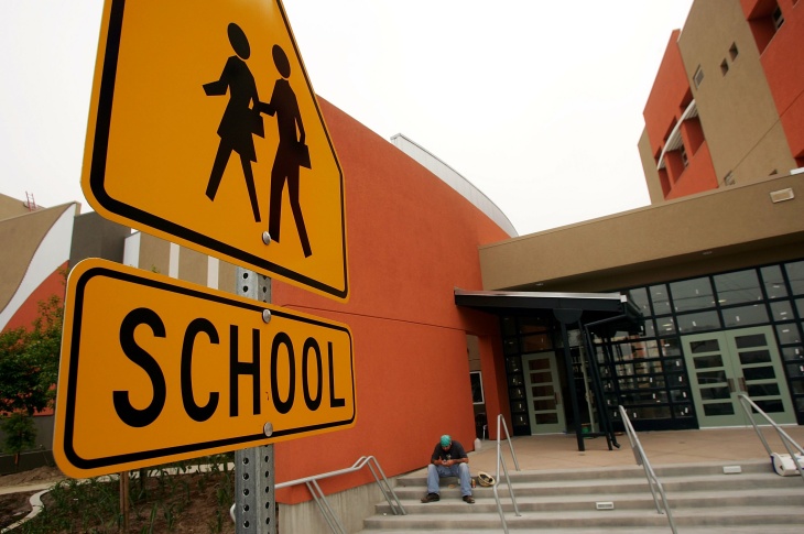 california la los angeles maywood school