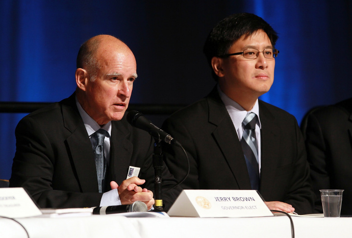 Governor-Elect Jerry Brown Holds Meeting On California Budget Deficit