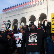 Trayvon Martin Rally in Downtown LA