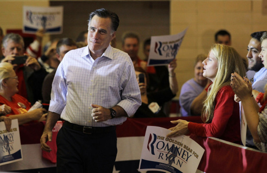 Romney Takes Whirlwind Campaign Tour Of Ohio