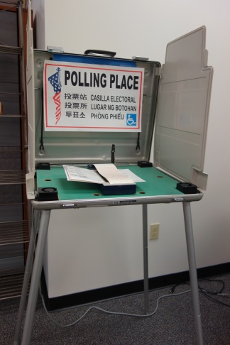 Voting booth