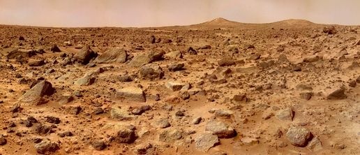 Martian landscape