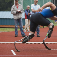 South African athlete Oscar Pistorius ru