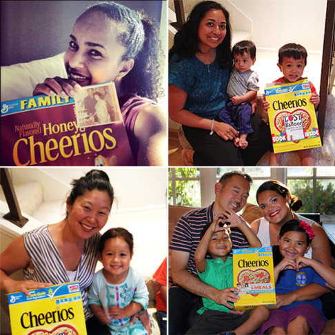 Multiracial Cheerios