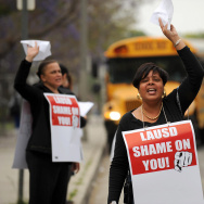 Teachers, parents, supporters and studen