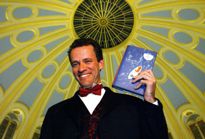 Yann Martel at Man Booker Prize for Fiction 2002