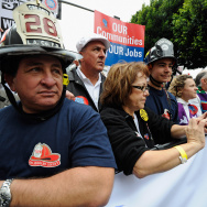 Labor Activists Hold Rally