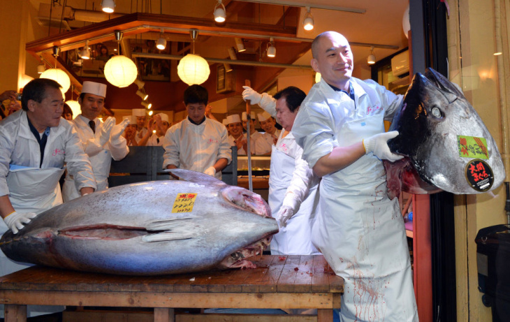 JAPAN-LIFESTYLE-FISHING-AUCTION-NEW YEAR