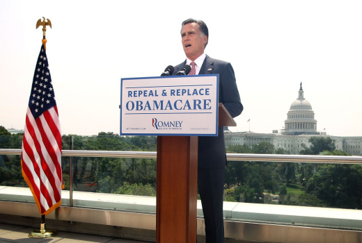 Mitt Romney Speaks On Supreme Court Decision On Affordable Care Act