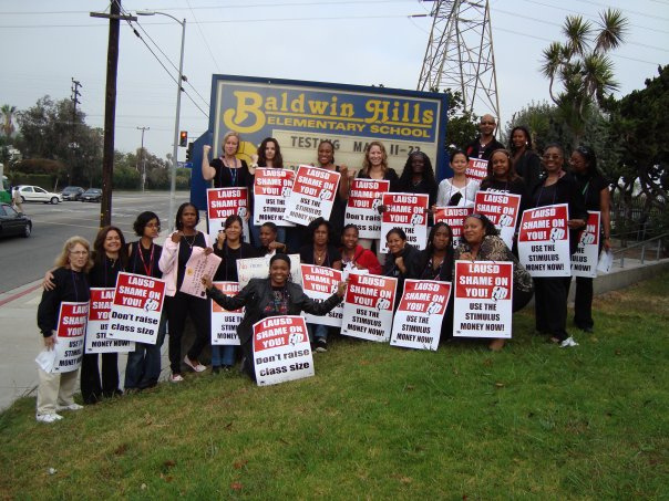 Teachers union protest