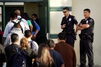 A bill sponsored by L.A. Assemblyman Reginald Jones-Sawyer would limit the role of police officers on public school campuses.