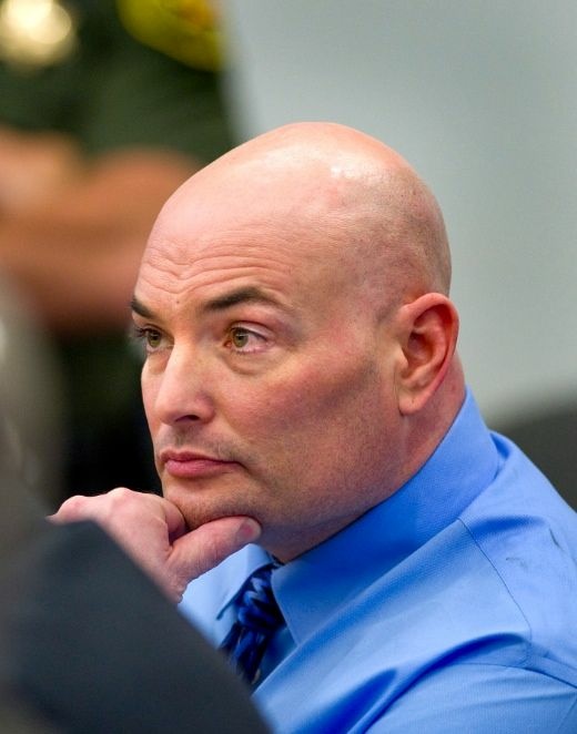 Eric Naposki in court.