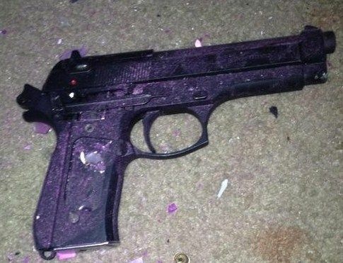 handgun recovered