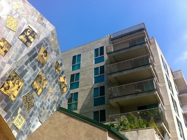 Casa Heiwa is one of more than a dozen buildings set to start energy efficiency retrofits using stimulus funds distributed to the City of Los Angeles.