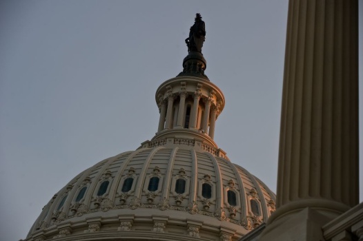 The dome of the US Capitol