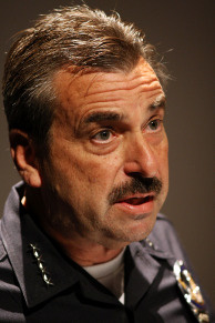 LAPD Chief Charlie Beck: "people should be upset" about wasting police resources on crank calls.