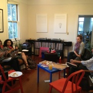 Radio Ambulante rehearsal