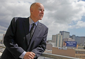California Gov. Jerry Brown.