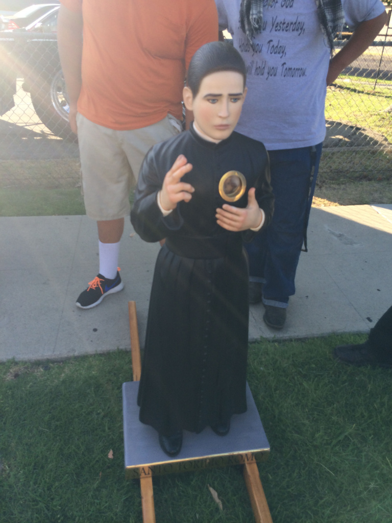 This month, relics of St. Toribio Romo will be on display at several Catholic churches in Southern California.