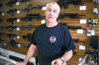 Gun stores did booming business this Christmas