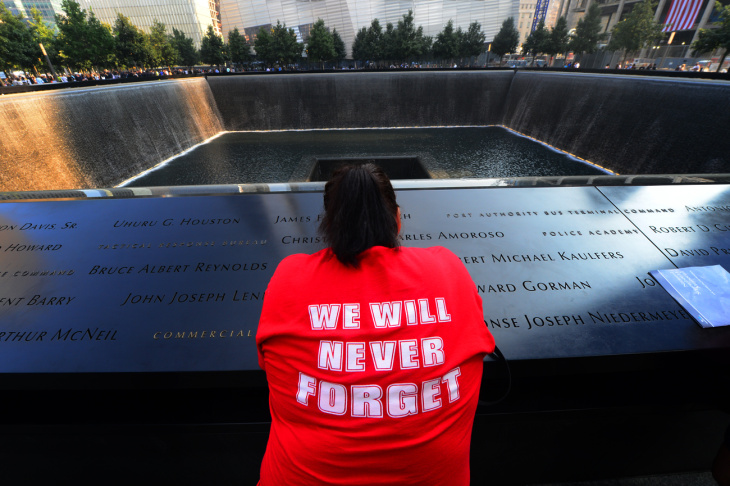 New York Commemorates The 12th Anniversary Of The September 11 Terror Attacks