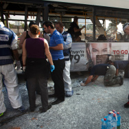 Bomb Blast On Bus In Tel Aviv