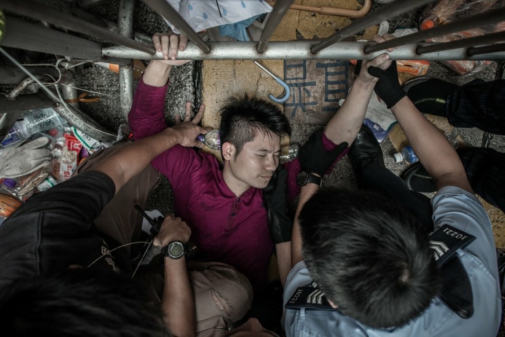 Pro-democracy demonstrators - Beijing