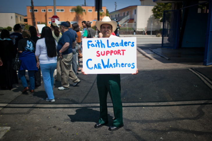 Car Wash MALDEF Unions
