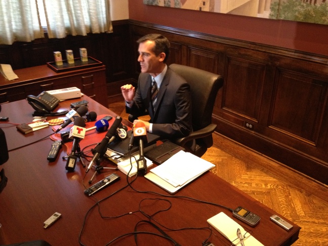 Eric Garcetti office
