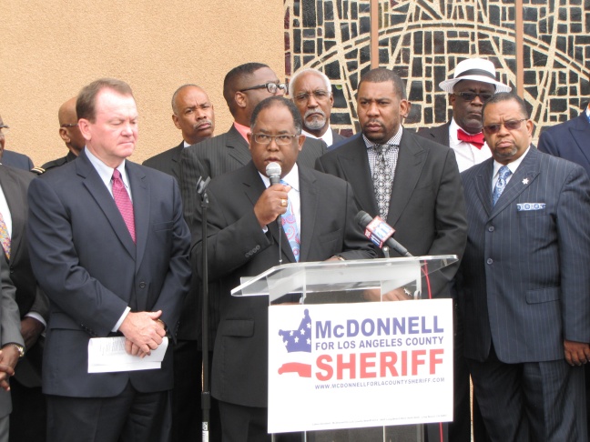 Ridley-Thomas endorses McDonnell for Sheriff