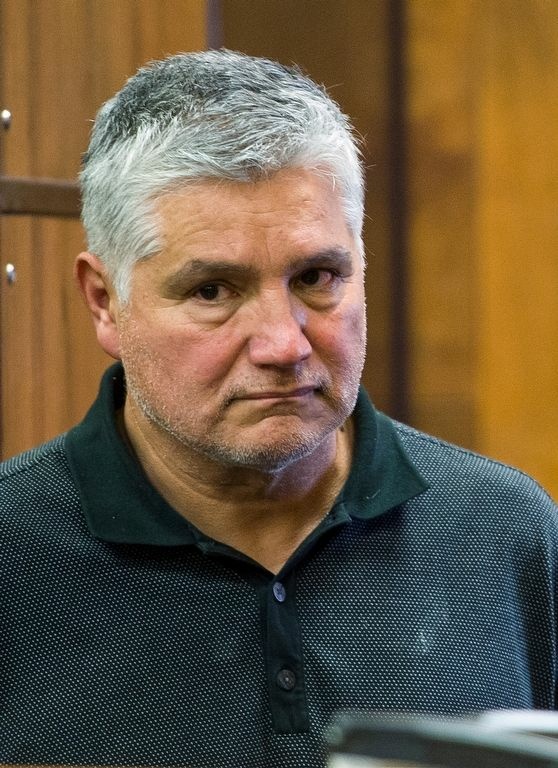 Robert Pimentel, a former fourth-grade teacher charged with multiple counts of sexual abuse, is arraigned at Los Angeles Superior Court, in Long Beach, Calif., on Thursday, Jan. 24, 2013.