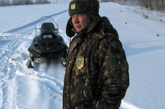 Andrei Grigoryev, 43, is a federal game warden, or forest ranger. After he chased after a hunting party last winter, he ended up being charged with abuse of power. He now faces four to 10 years in a Russian jail. Grigoryev fears he is falling victim to a Russian federal court system that convicts almost everyone.