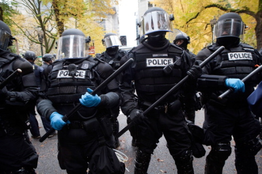 Portland's Mayor Shuts Down Occupy Encampment.
