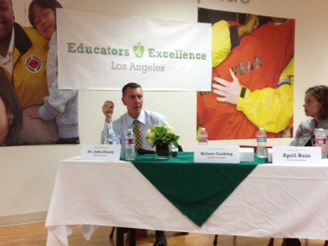 Deasy talks teacher evaluations