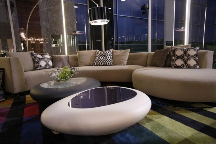 Interior of ABC's 'The Glass House'