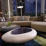 Interior of ABC's 'The Glass House'