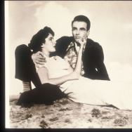 Actors Elizabeth Taylor And Montgomery Clift