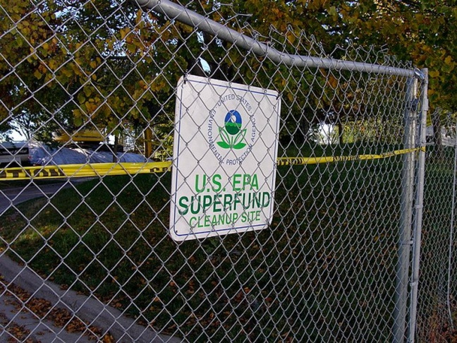 superfund sign