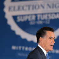 Mitt Romney Holds Super Tuesday Primary Night Event In Boston