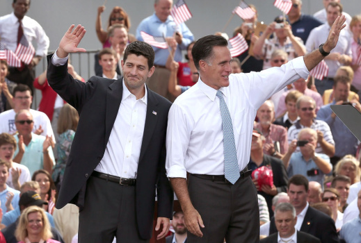 Republican Presidential Candidate Mitt Romney Announces Rep. Paul Ryan As His Vice Presidential Pick