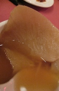 Shark fin soup
