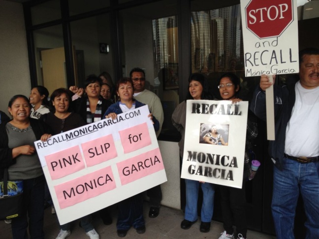recall monica garcia lausd l.a. unified