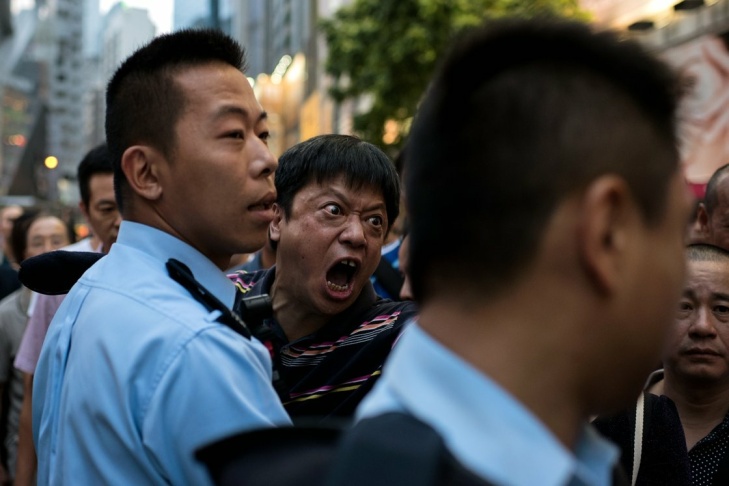 Pro-democracy protesters - Beijing