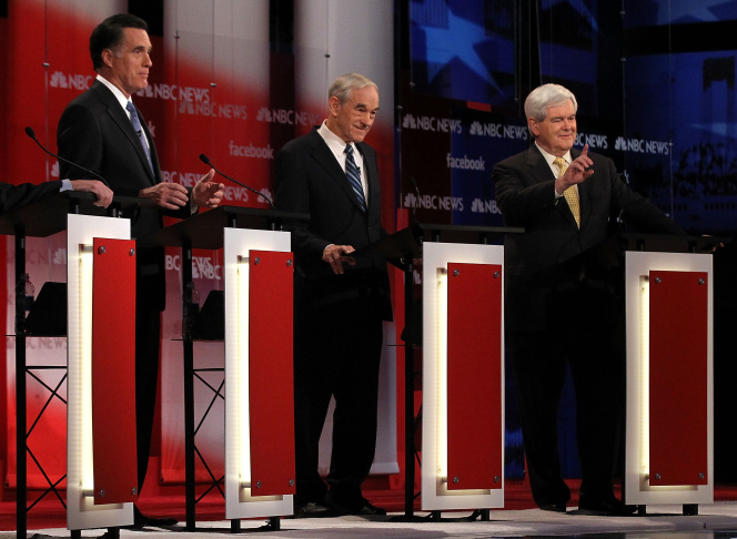 Republican Candidates Participate In Final Debate Before NH Primary